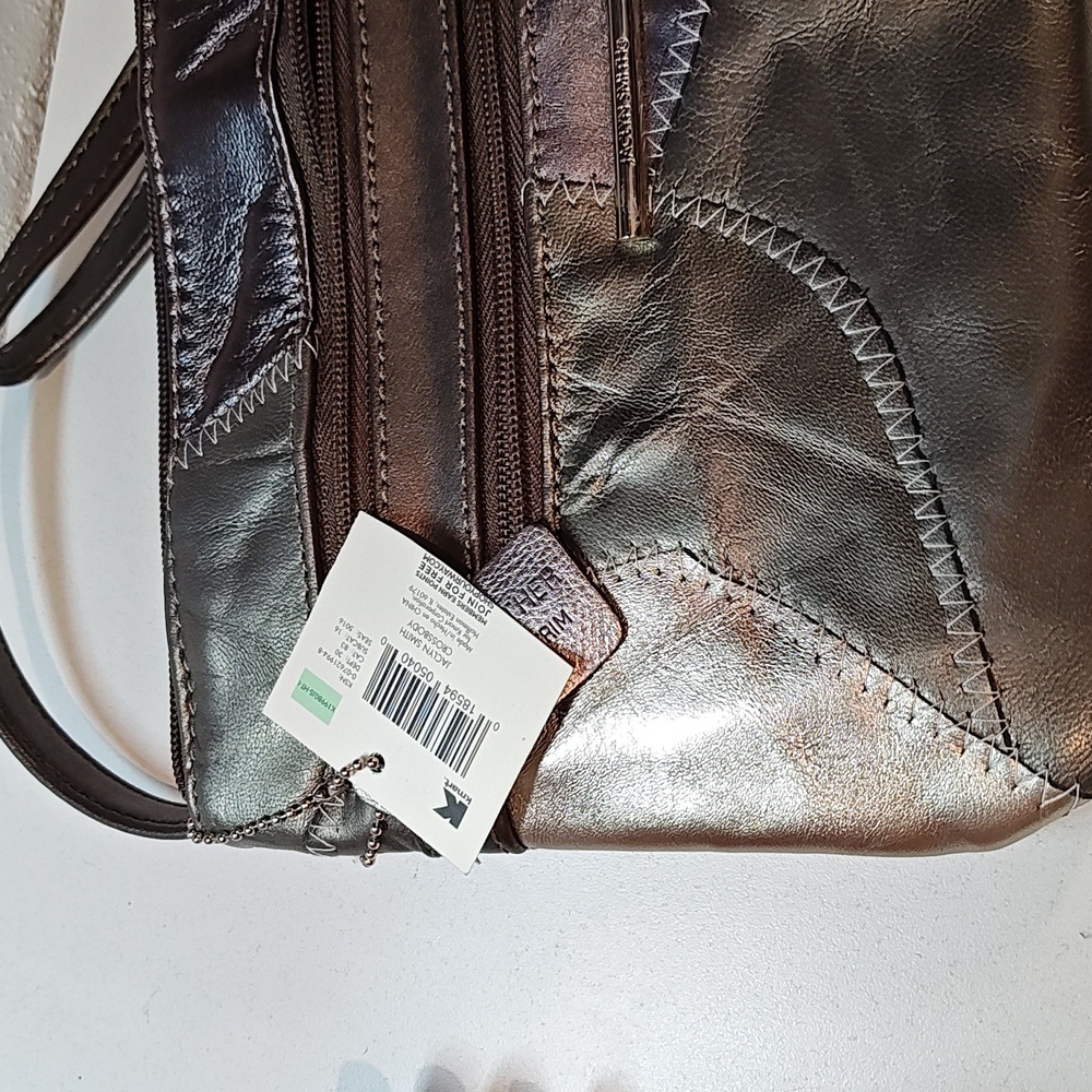 Jacklyn Smith Crossbody Bag - Vintage With Original Tag! Genuine leather - Picture 5 of 9